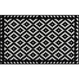 Tabuk Black & White 075x120 cm szennyfogó szőnyeg