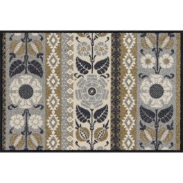 Bohemian Stripes taupe 050x075 cm szennyfogó lábtörlő