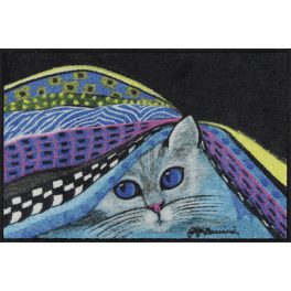 Katzenglück 050x075 cm szennyfogó lábtörlő