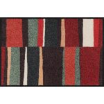 Rhythm Lines red-sage 050x075 cm szennyfogó lábtörlő