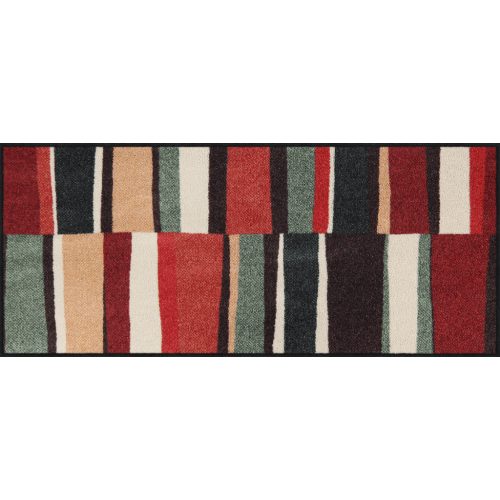 Rhythm Lines red-sage 060x140 cm szennyfogó szőnyeg