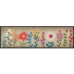 Bloom Rush beige 030x100 cm szennyfogó szőnyeg